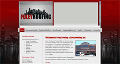 Desktop Screenshot of foleyroofing.com